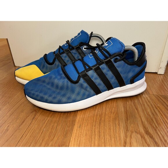 Adidas Originals Shoes Mens Size 10.5 Blue Yellow Running Sneakers AQ8322 main image 7
